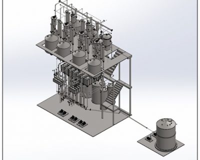 Solvent Extraction Plant Layout